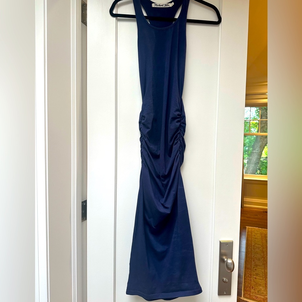 Michael Stars ruched maxi dress
